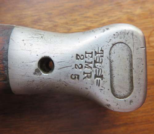 BRITISH 1888 MK2 BAYONET FOR THE LONG LEE ENFIELD RIFLE-COMES WITH SCABBARD & LEATHER FROG-TOTAL LEN