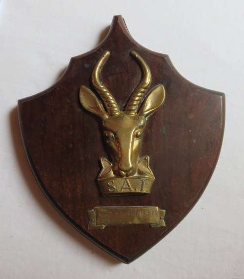 SA INFANTRY PLAQUE