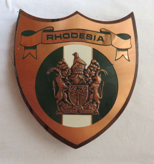 RHODESIAN PLAQUE