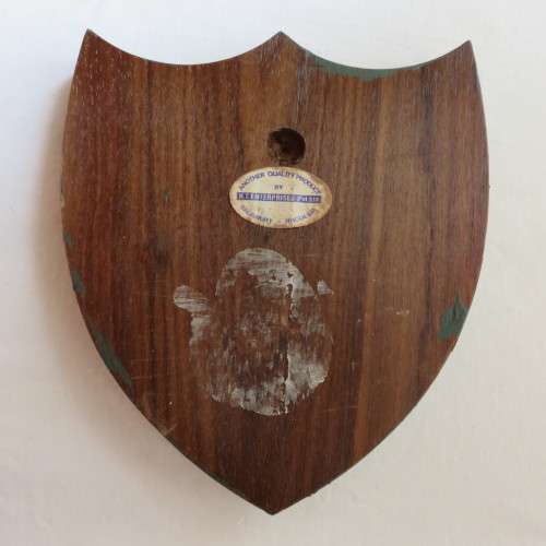RHODESIAN PLAQUE