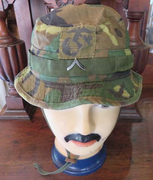 US M81 WOODLAND CAMO PATTERN BEANIE-SIZE 56-MILITARY ISSUE-LABELLED