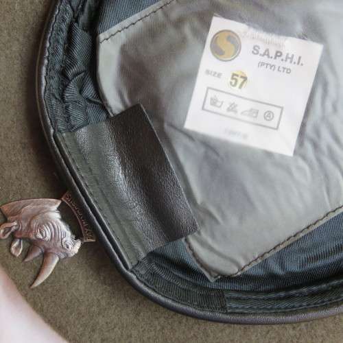 SWA 101 BATTALION COMPLETE BERET SIZE 57-VERY GOOD CONDITION
