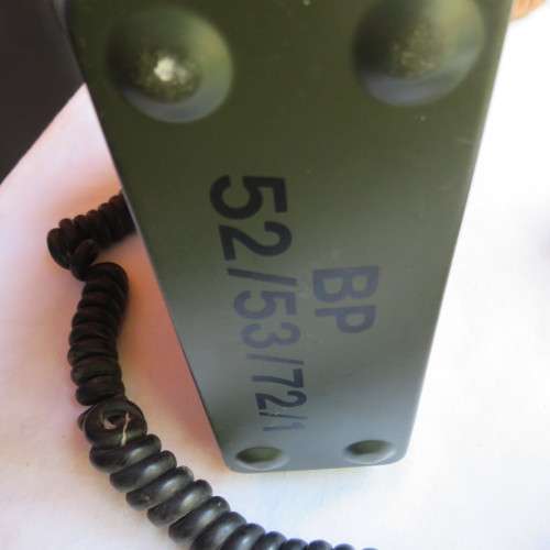 SADF BORDER WAR PERIOD A53 PORTABLE/MANPACK RADIO VHF/FM INTENDED FOR SHORT RANGE TACTICAL COMMUNICA