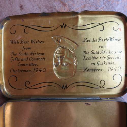 WW2 SMUTS TIN