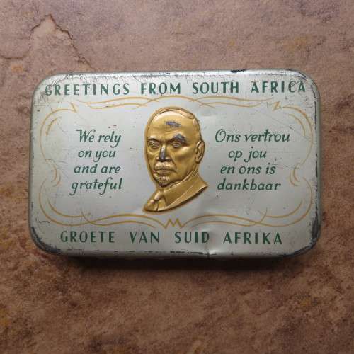 WW2 SMUTS TIN