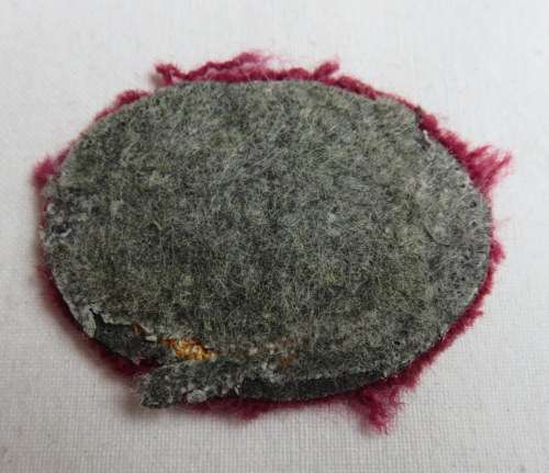 RECCE FIRST ISSUE BERET BADGE 1985-SMALL WITH COMPASS COLOURS REVERSED-GUARANTEED ORIGINAL-PAGE 156