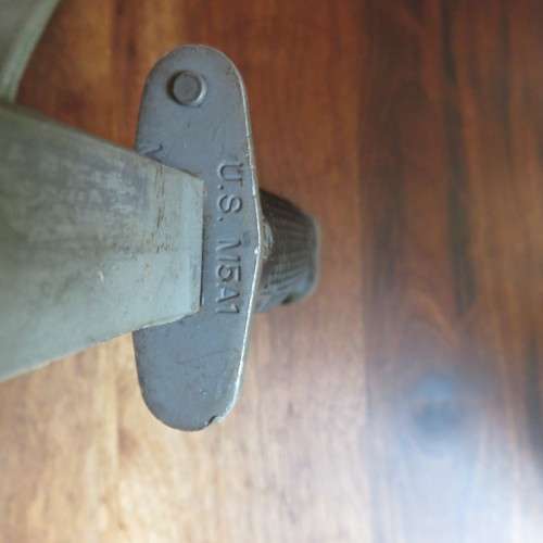 US M4 A1 GARAND MILPAR,BAYONET-VIETNAM PERIOD -OVERALL LENGTH 28,6CM-PLASTIC GRIPS