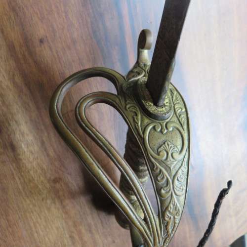 SPANISH EARLY 1800'S OFFICERS SWORD MADE BY TOLEDO-FABRICA DC ARMAS BALLESTEROS DE TOLEDO-BEAUTIFUL