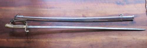 SPANISH EARLY 1800'S OFFICERS SWORD MADE BY TOLEDO-FABRICA DC ARMAS BALLESTEROS DE TOLEDO-BEAUTIFUL
