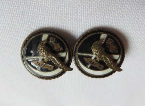 WW2 SAAF 31 SQUADRON CUFFLINK