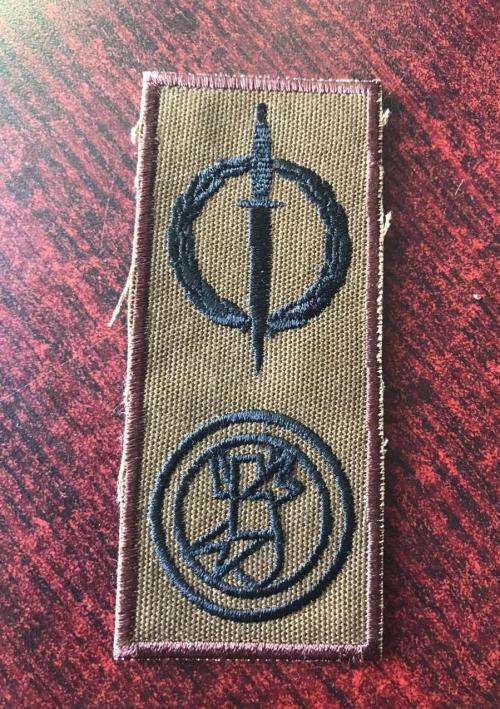 SA RECCE COMBINED OPERATOR & EOD WORKDRESS BREAST BADGE