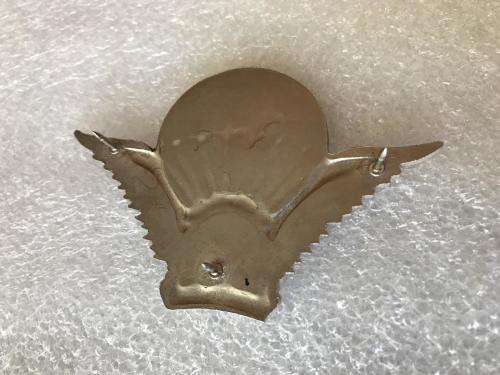 MALAWI PARACHUTE WING-QUALIFIED IN SILVER FOR NCO'S-ISSUED MARCH 1995- 3 PINS