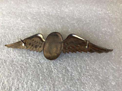 SA PARA FULL SIZE INSTRUCTORS WINGS ENAMEL CENTRE (NO LUCITE) INTRODUCED 1962-ORIGINAL- 2 PINS