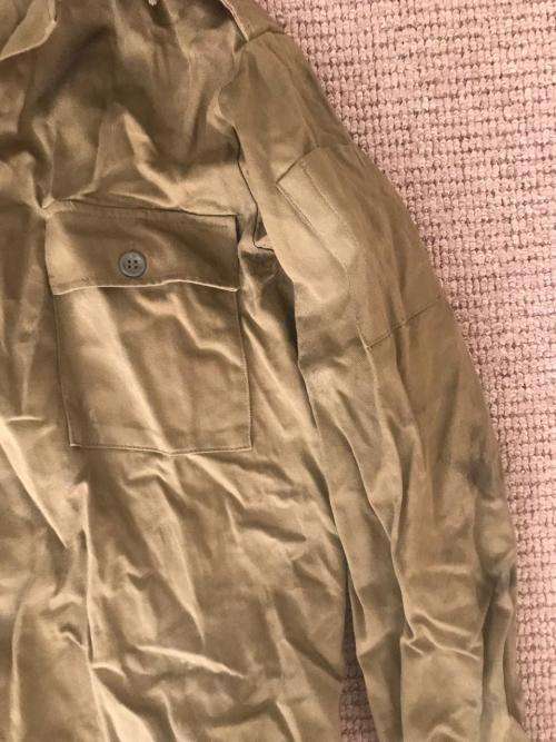 ORIGINAL RECCE COPY RUSSIAN TYPE F SHIRT-ORIGINAL RECCE CROSS REFERENCE  LABEL-CONDITION NEVER USED-
