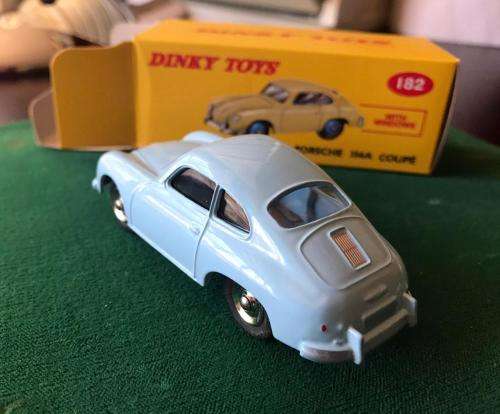 DINKY TOYS-DIE CAST MODEL-PORCHE 356A COUPE-SCALE 1;43-CONDITION MINT NEW-BOXED & SOLD WITH A 13 PAG