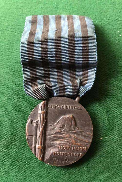 ITALIAN AFRICA,ETHIOPIA MEDAL-WW2