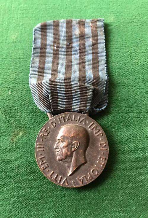 ITALIAN AFRICA,ETHIOPIA MEDAL-WW2