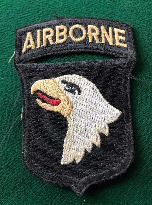 ORIGINAL VIETNAM PERIOD 101ST AIRBORNE DIVISION CLOTH PATCH