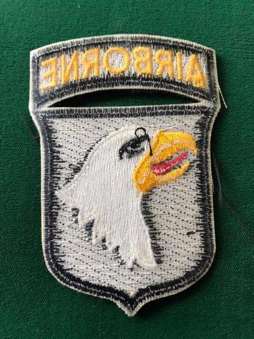 ORIGINAL VIETNAM PERIOD 101ST AIRBORNE DIVISION CLOTH PATCH