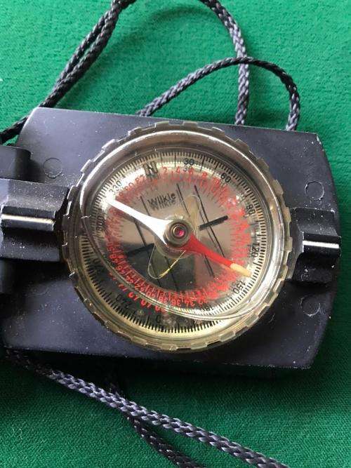 SADF PERIOD,ISSUED COMPASS -WORKING CONDITION-WILKIE MAKERS