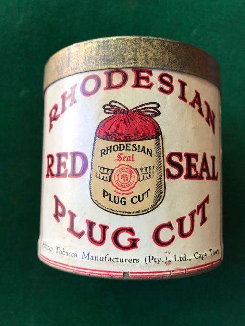 VINTAGE RHODESIAN TOBACCO TIN
