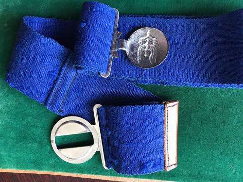 ORIGINAL RHODESIAN SAS STABLE BELT WORN 1960'S-1980-EXTENDED LENGTH 110 CM