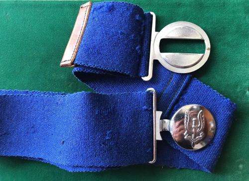 ORIGINAL RHODESIAN SAS STABLE BELT WORN 1960'S-1980-EXTENDED LENGTH 110 CM