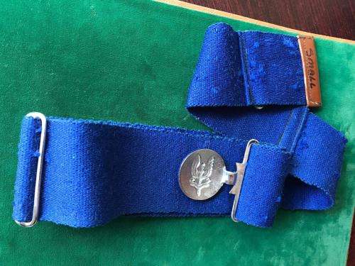 ORIGINAL RHODESIAN SAS STABLE BELT WORN 1960'S-1980-EXTENDED LENGTH 110 CM