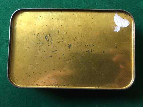 WW2 JAN SMUTS EMBOSSED CHOCOLATE TIN- SCARCE VARIATION