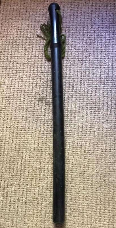 POLICE RUBBER BATTON-TOTAL LENGTH 55CM