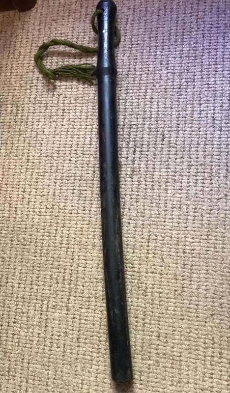 POLICE RUBBER BATTON-TOTAL LENGTH 55CM