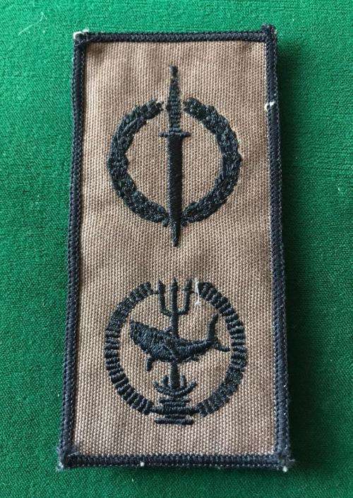 RECCE-ORIGINAL OPERATOR & ATTACK DIVER QUALIFICATION BADGE- EMBROIDERED