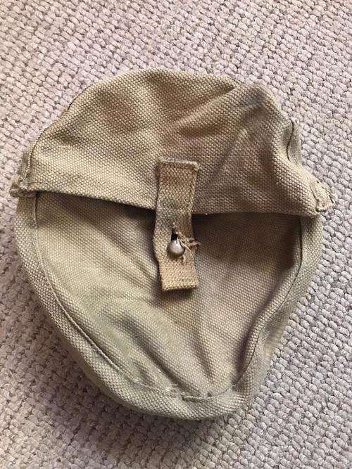 LMG MACHINE GUN AMMO DRUM BAG- WW2- COMES WITH MARKINGS