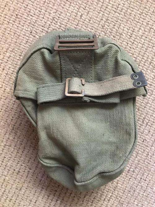 LMG MACHINE GUN,AMMO DRUM BAG-WW2- COMES WITH MARKINGS