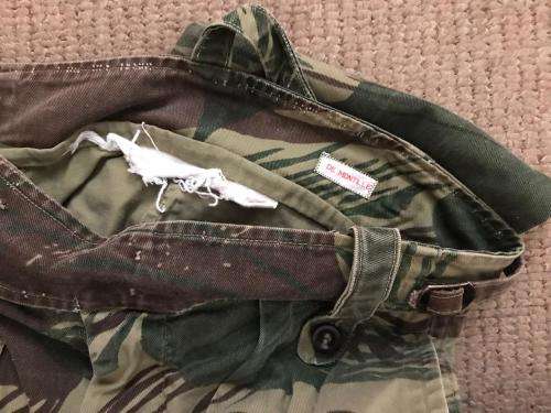 RHODESIAN CAMO PANTS-SIZE 32-PIPE LENGTH 68 CM-USED BUT GOOD CONDITION