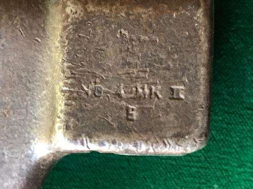 NO 4 MK 2 SPIKE BAYONET WITH METAL SCABBARD