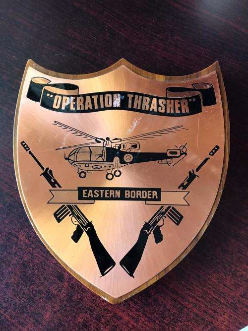 RHODESIAN PLAQUE