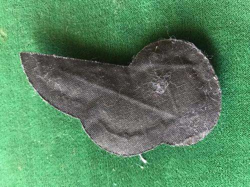 SAAF CATERING SERVICE SILVER WIRE EMBROIDERED WING