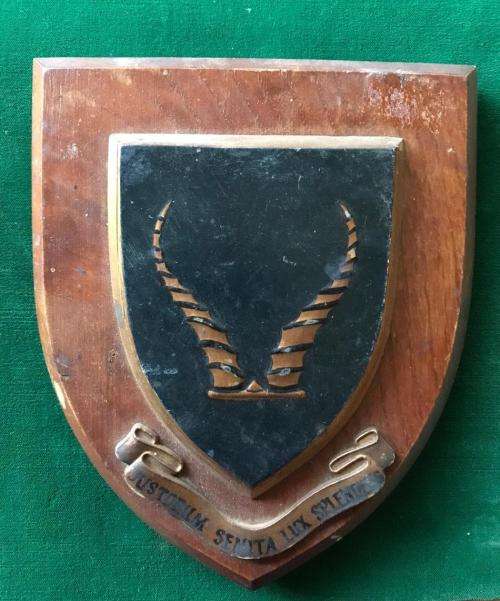 VINTAGE POTCHEFSTROOM HIGH SCHOOL FOR BOYS PLAQUE