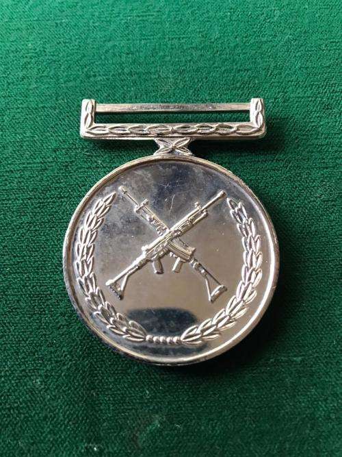 SILVER MILITARY RULE MEDAL
