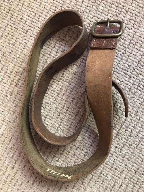 OLD SAP LEATHER BELT-EXTENDED LENGTH 116 CM