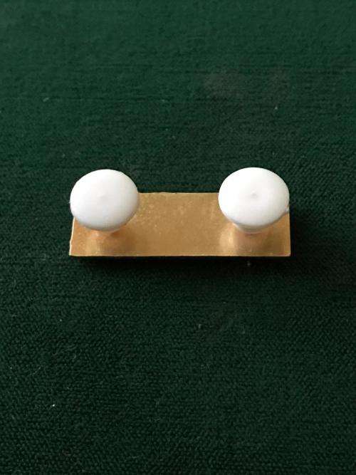 SWA TECHNICAL SERVICES CORPS BERET BAR-AZVRE - RED -GOLD DIAMOND- APPROVED 1985- 2 PINS