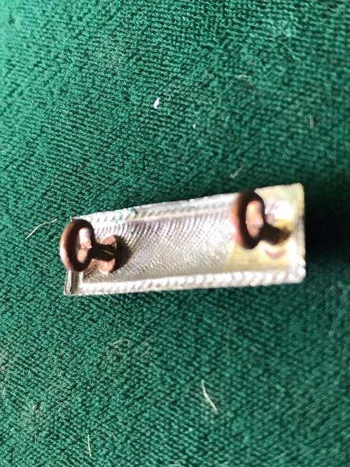 RHODESIA RANK BADGES-LUGS INTACT METAL