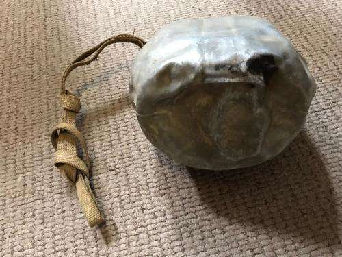 ITALIAN WW2 WATER BOTTLE WITH SHOULDER SLING BUT NO LID