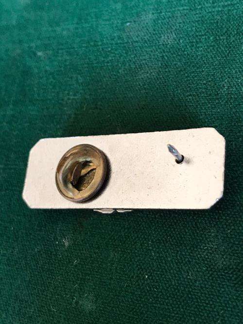 SA ARMY SNIPER PROFICIENCY BREAST BADGE-2 PIECE- CHROME ON ENAMEL -2 PINS-ORIGINAL