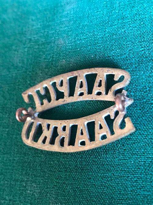 SA ADMIN PAY AND CLERICAL CORPS TITLE-WORN 1922-1939- 2 LUGS