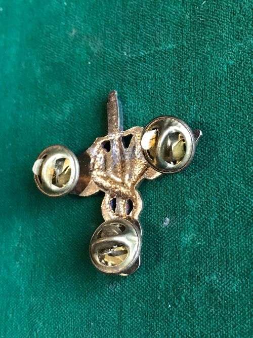SA MEDICAL SERVICES MEDICAL SUPPORT OPERATORS BREAST BADGE (BI-METAL APPEARANCE)ORIGINAL- 3 PINS
