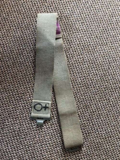 SADF BORDER WAR PERIOD,WEBBING BELT, EXTENDED LENGTH 118CM