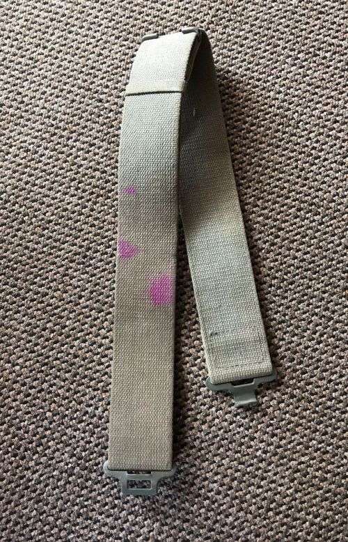 SADF BORDER WAR PERIOD,WEBBING BELT, EXTENDED LENGTH 118CM