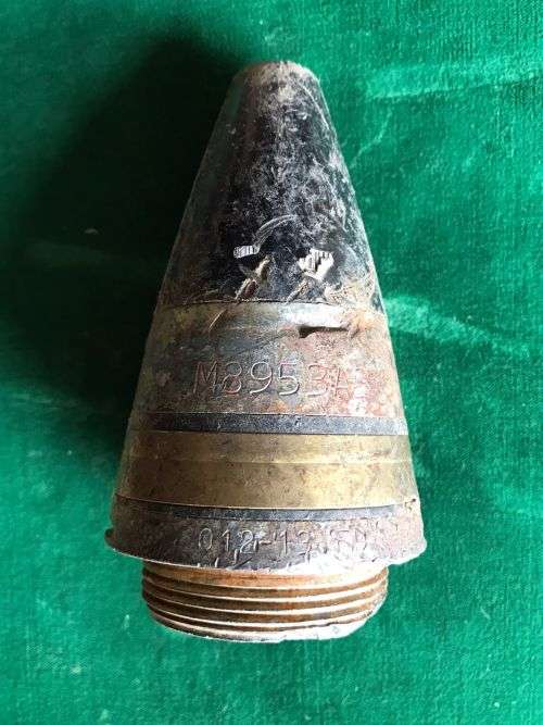 M895 3A3 PROJECTILE-DIAMETER AT THE BOTTOM 60 MM- HEIGHT 11 CM - ITEM ONLY FOR DISPLAY PURPOSES